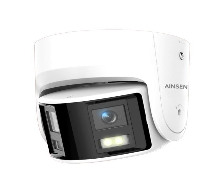 AINSEN 8MP Dual-Lens 180° Panoramic Outdoor